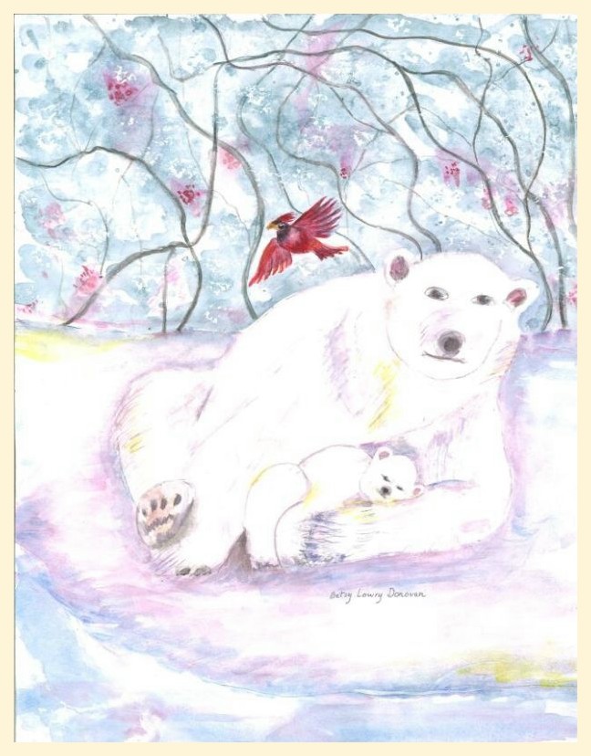 Polar Bear and Cub